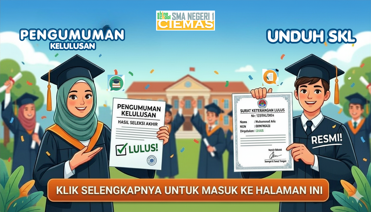 Pengumuman Kelulusan Murid SMA Negeri 1 Ciemas Kelas XII TP. 2025/2026