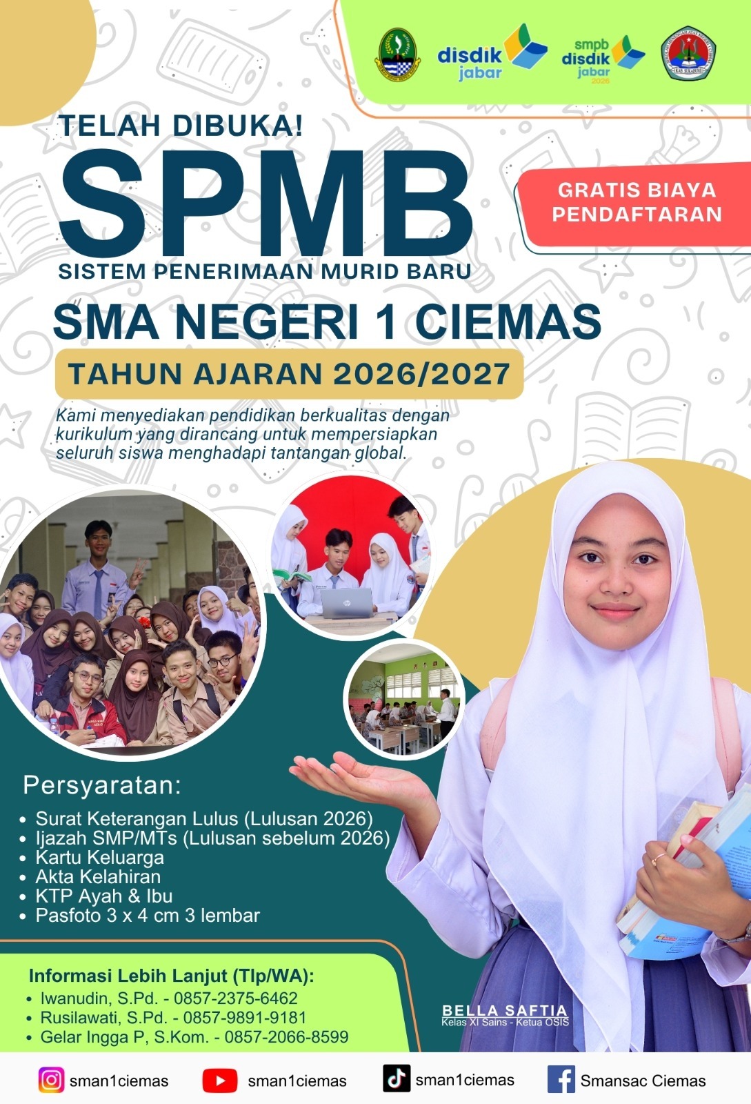 SPMB SMA Negeri 1 Ciemas